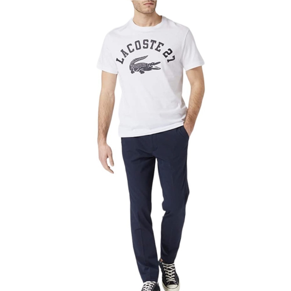 Selected Homme Slim Tapered Jim Flex Cuffed Navy Blue, Size 36R Business Casual